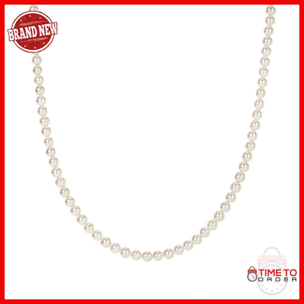 18k Gold Plated Pearl Choker Necklace 18 Inch Adjustable Bridal Jewelry
